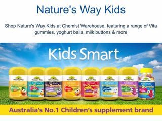 供應商現貨-Nature's Way Kids Smart 維他命軟糖