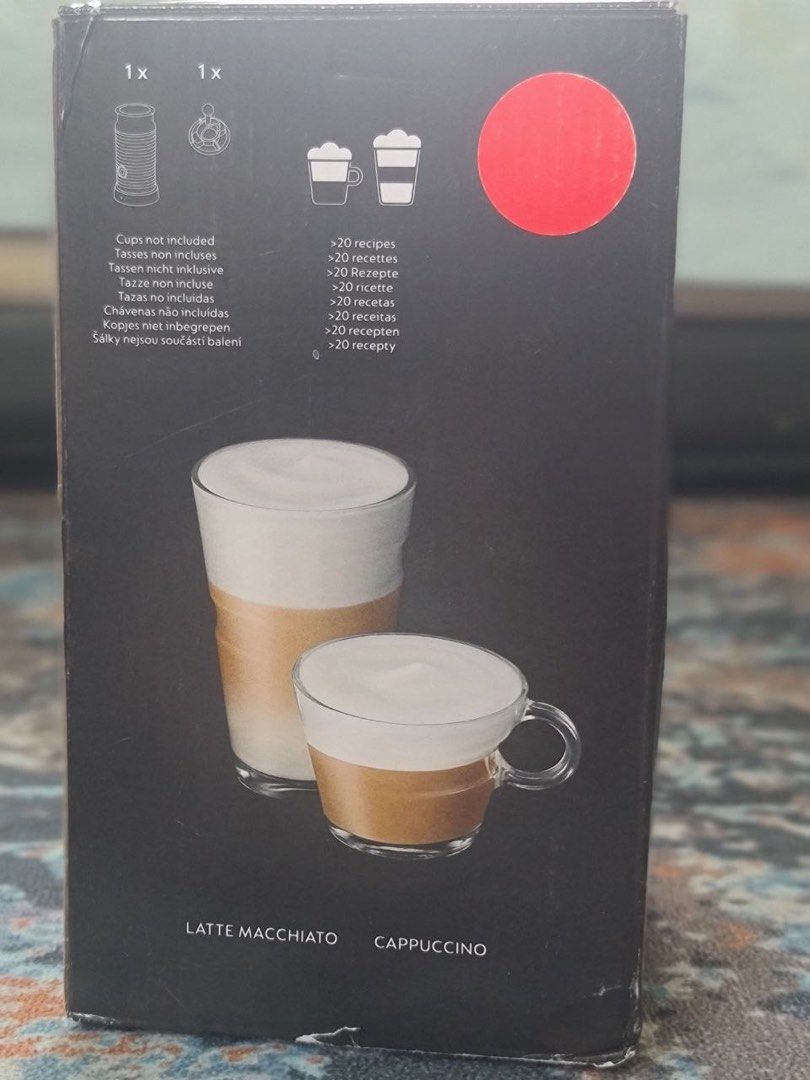 Nespresso Aeroccino 3 NEW?, TV & Home Appliances, Kitchen Appliances,  Coffee Machines & Makers on Carousell