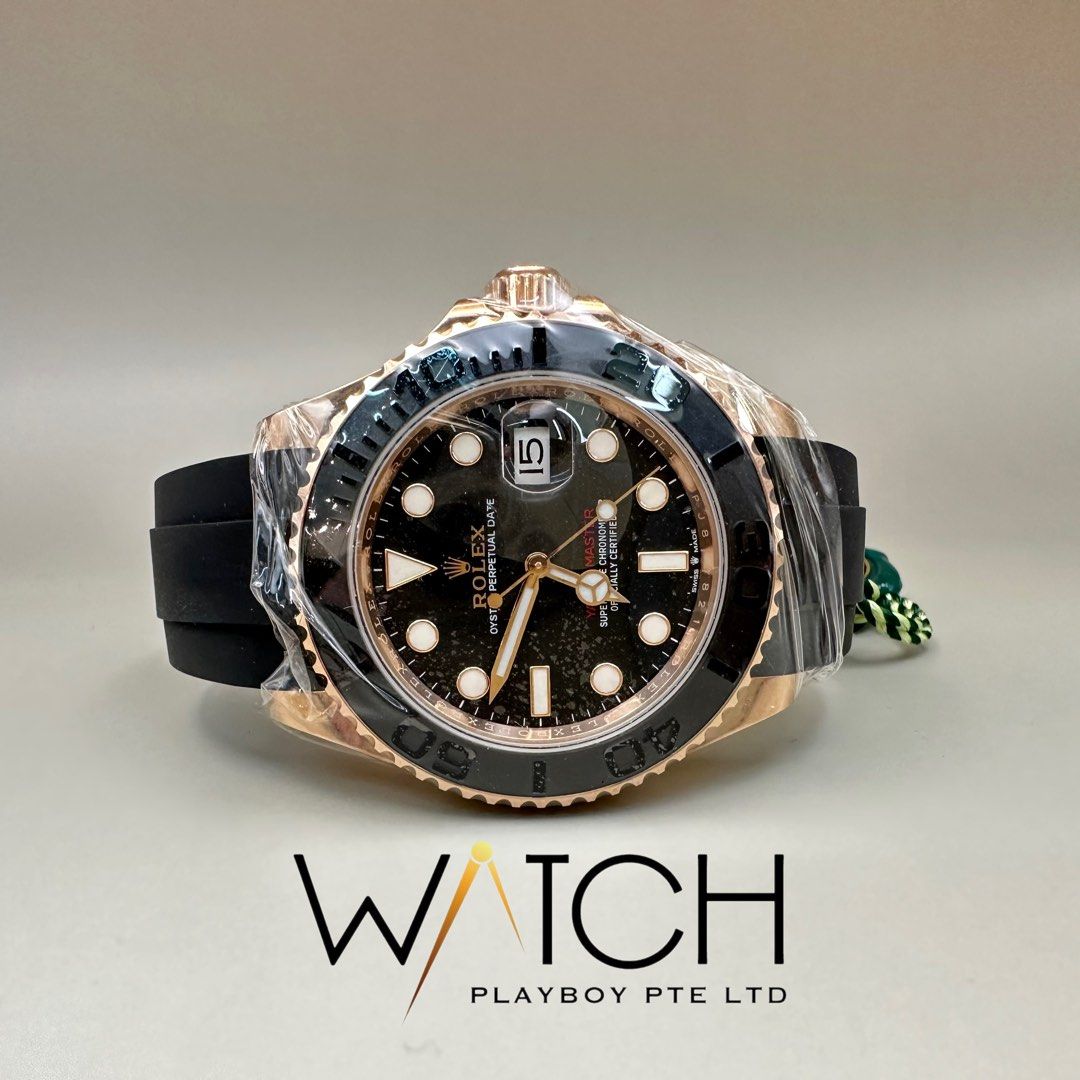 rolex yacht master rose gold 2022