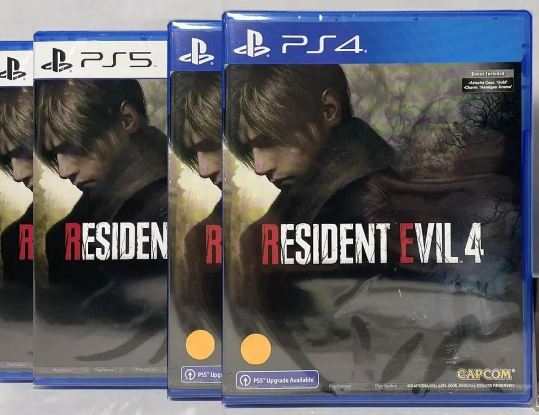 NEW AND SEALED PS4 / PS5 Game Resident Evil 4 Remake 生化危机4 重