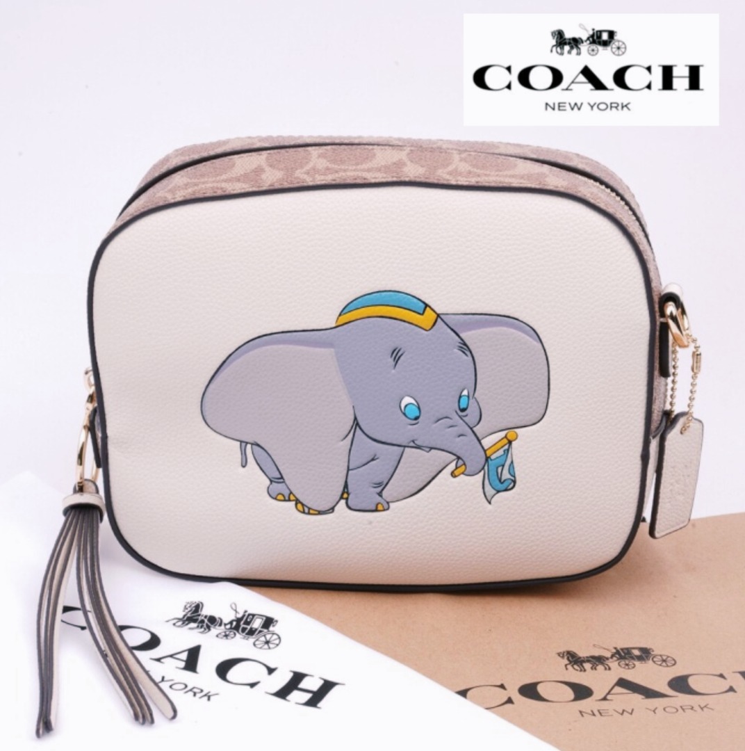New Coach Original Limited Edition Collection Dumbo Disney Crossbody Sling  Bag For Women Come With Complete Set Suitable for Gift, Luxury, Bags &  Wallets on Carousell