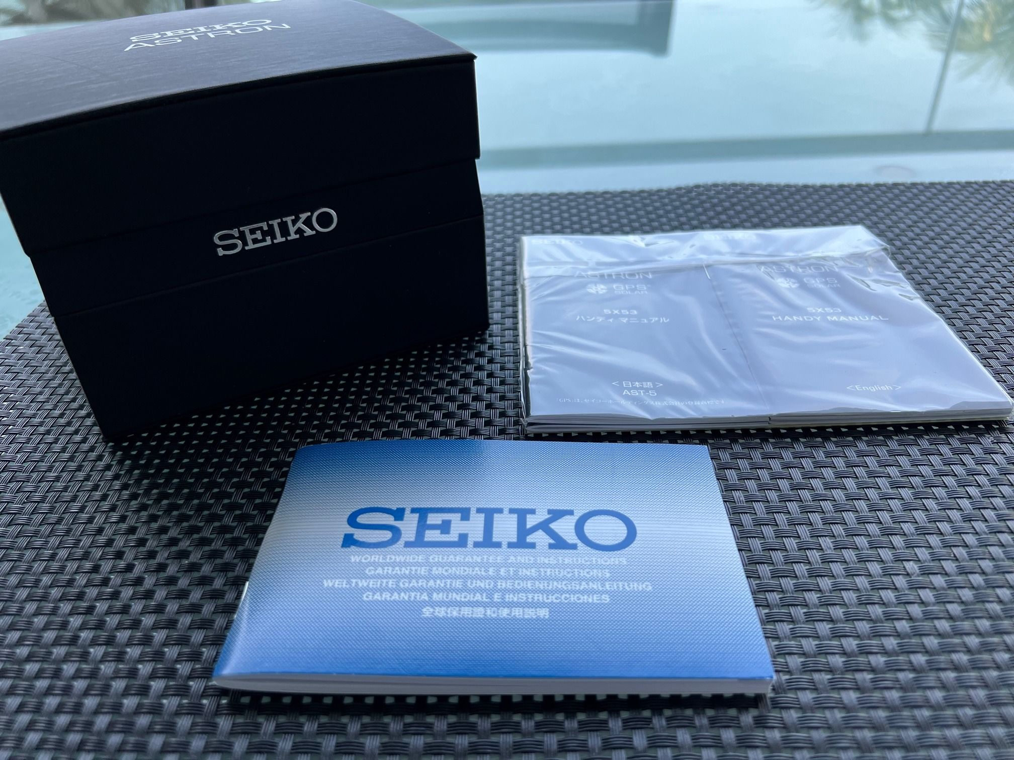 Seiko astron 5x53 best sale manual