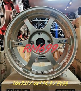 NEW Sport Rim 16 inch PROMOSI ‼️RIM STANDTARD KILANG DITERIMA‼️ HARGA SELEPAS TRADE IN RM699‼️