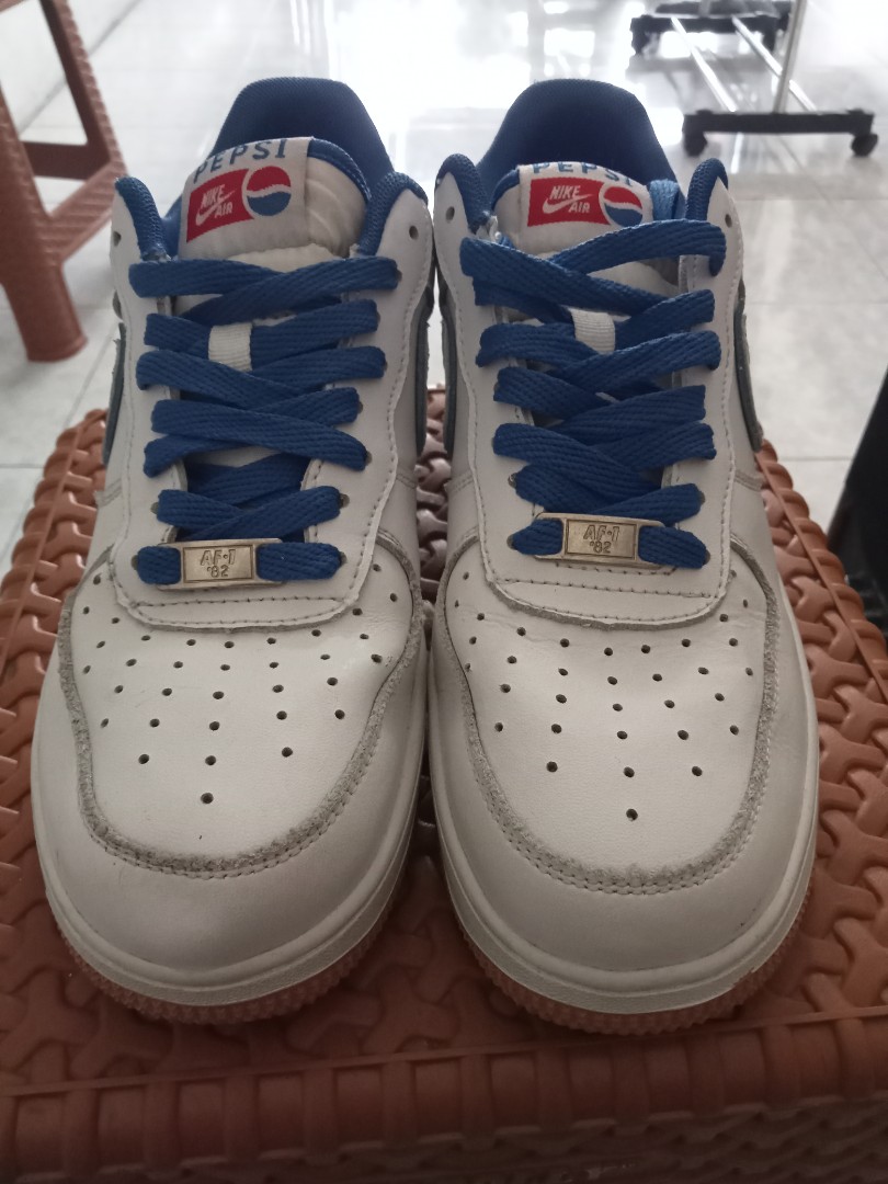 NIKE AIR FORCE 1 PEPSI on Carousell