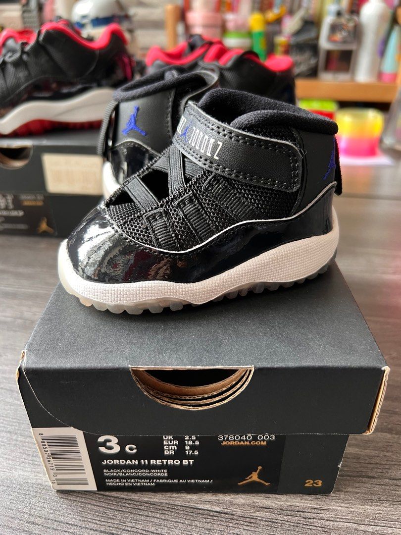 Baby space jam jordans hot sale