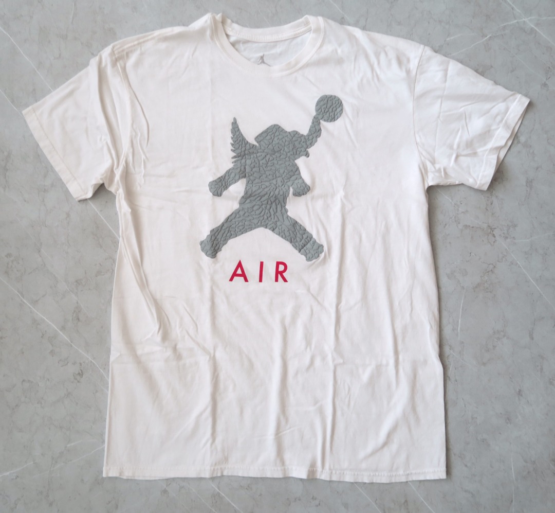Nike Air Jordan Elephant Cement Print T Shirt