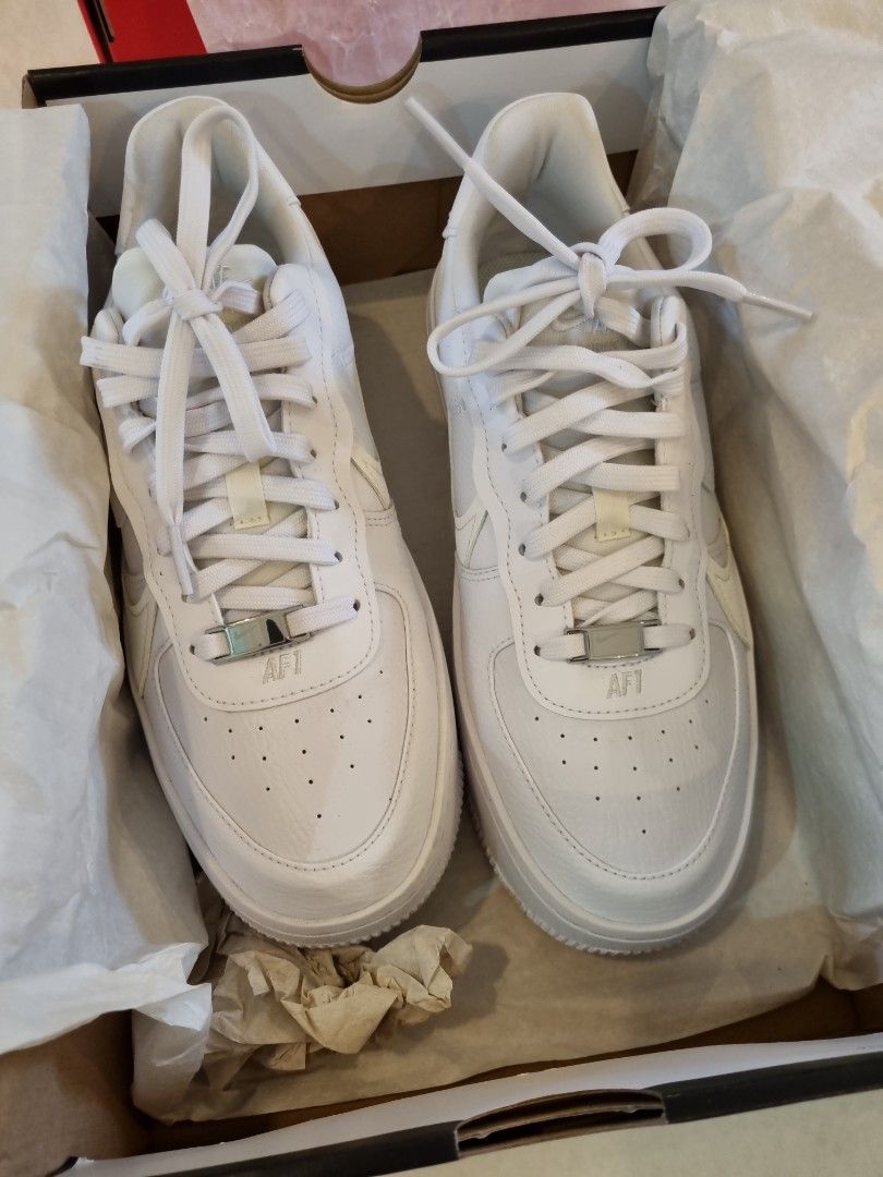 air force 1 white platform