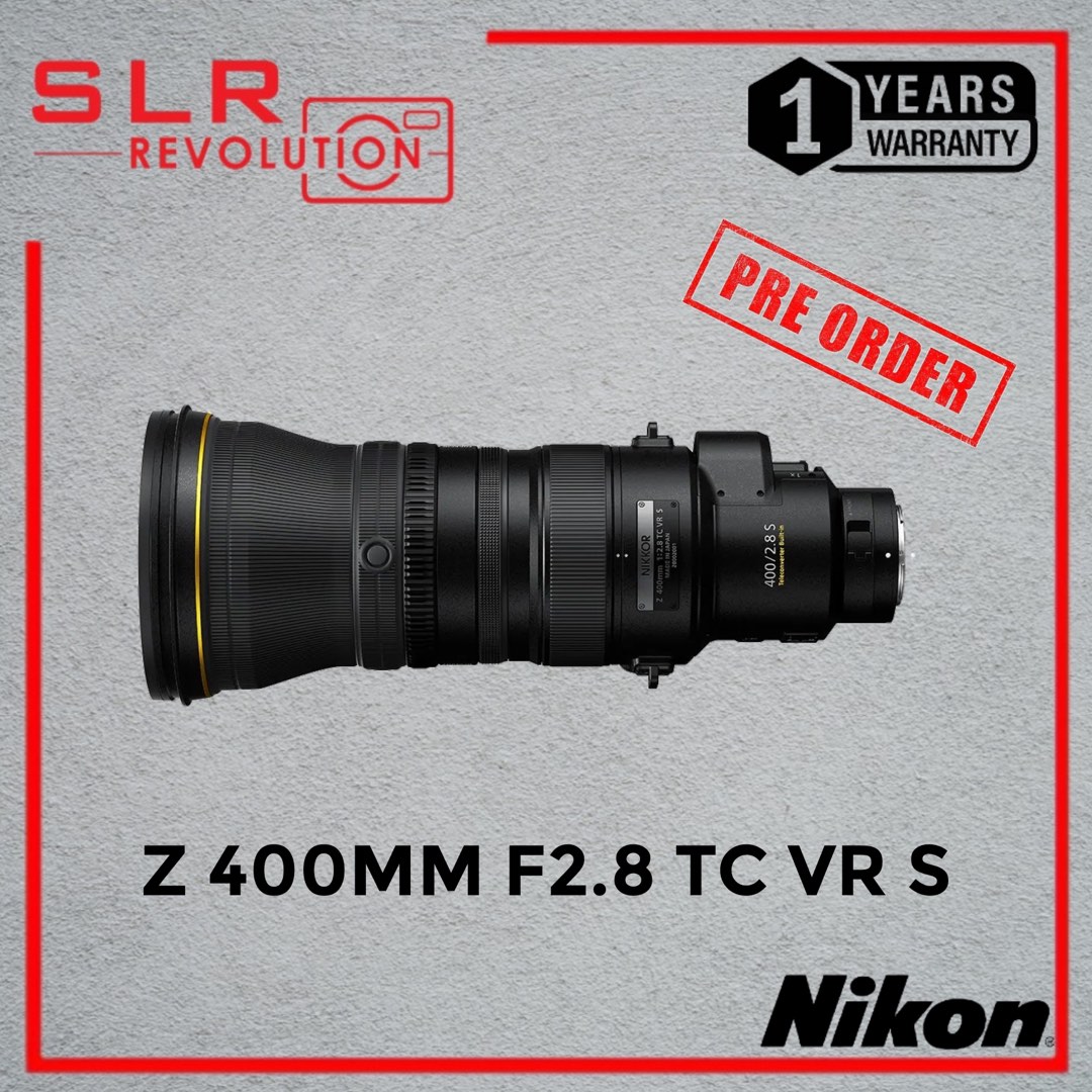 Nikon NIKKOR Z 400mm TC VR S Lens