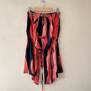 [no nego pls] Malaika Beach Cover Up Drawstring Tube Top