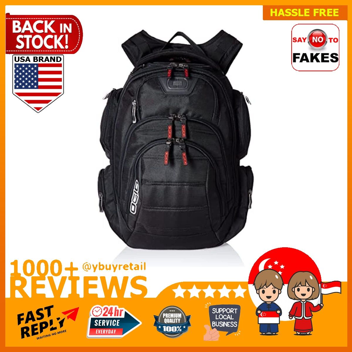 OGIO Gambit Pack Women s Fashion Bags Wallets Backpacks on