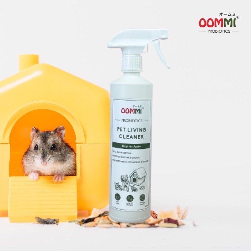 OOMMI Pet Living Cleaner Probiotics Safe natural flooring & surface