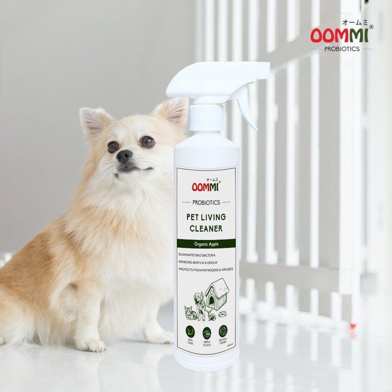 OOMMI Pet Living Cleaner Probiotics Safe natural flooring & surface