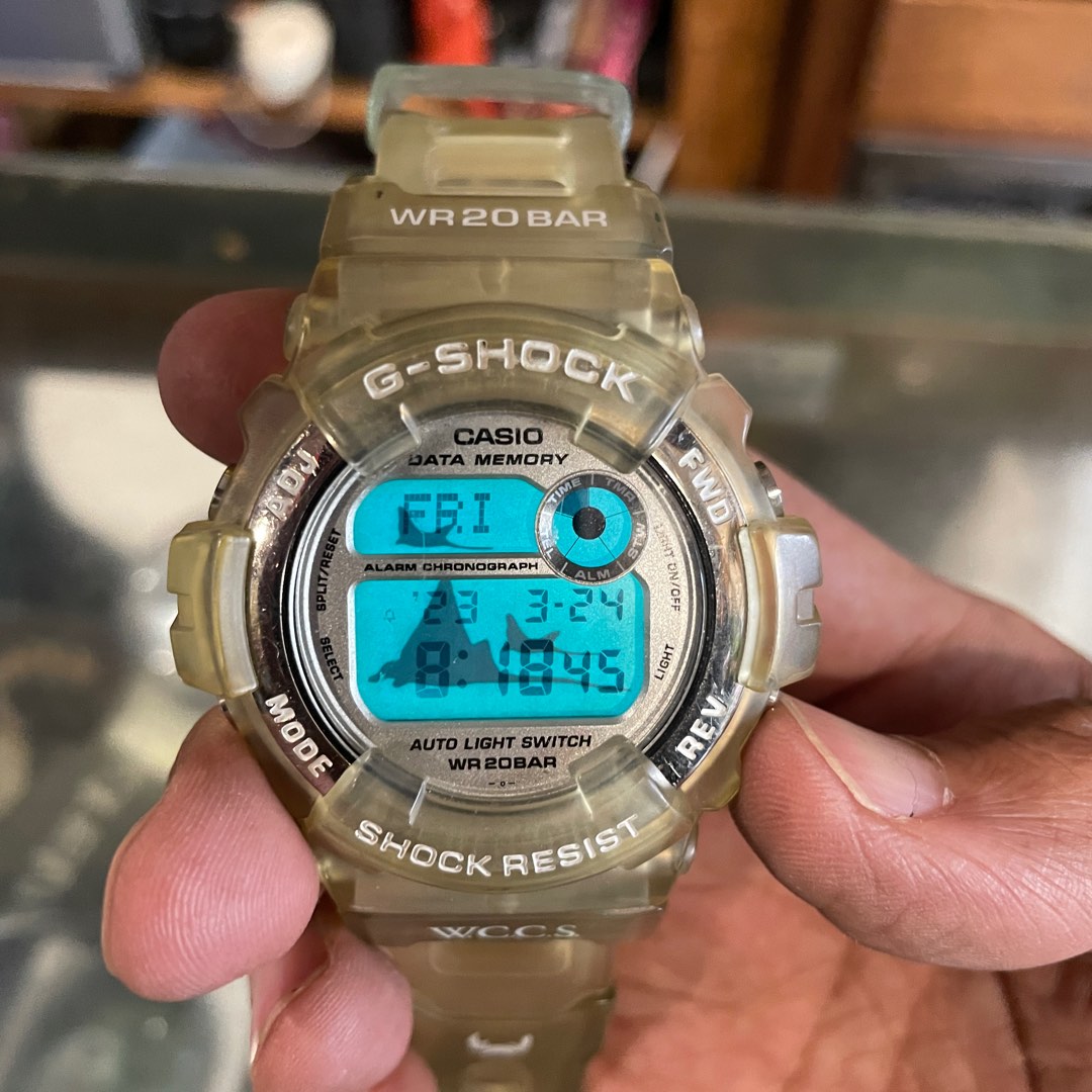 Original Vintage Casio G-Shock DW-9600WC WCCS Frogman Fisherman