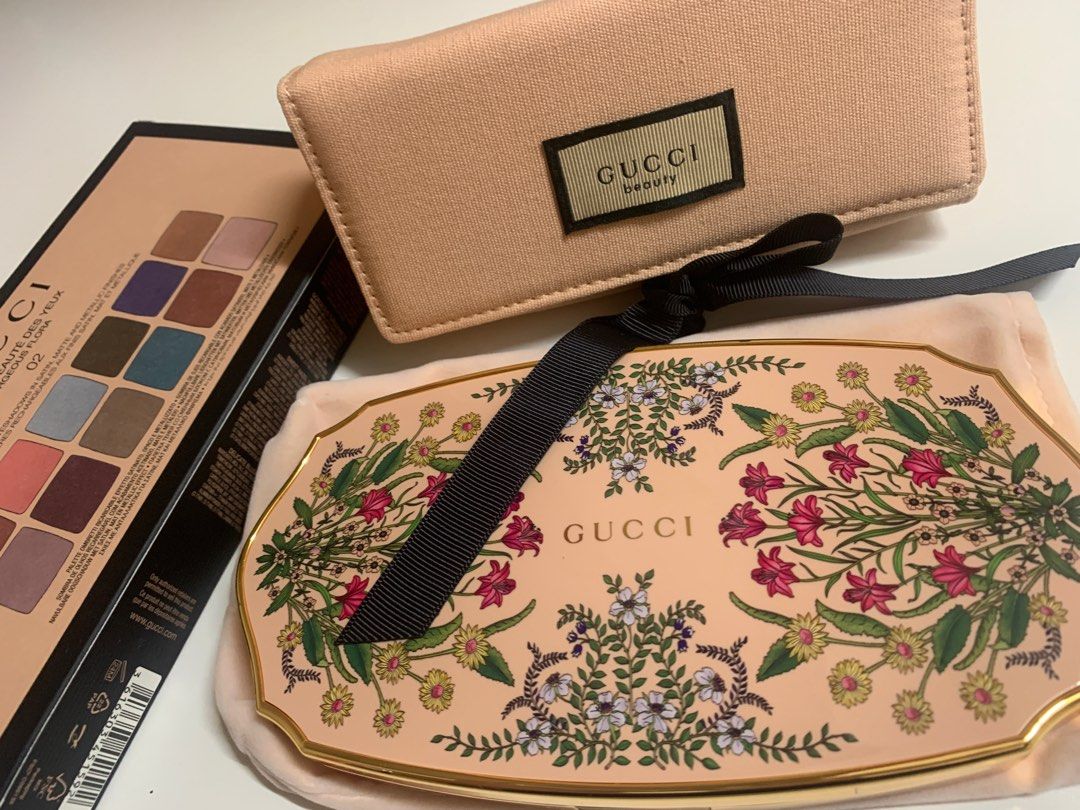 Original Gucci makeup palette gorgeous flora 02, Beauty & Personal Care,  Face, Makeup on Carousell