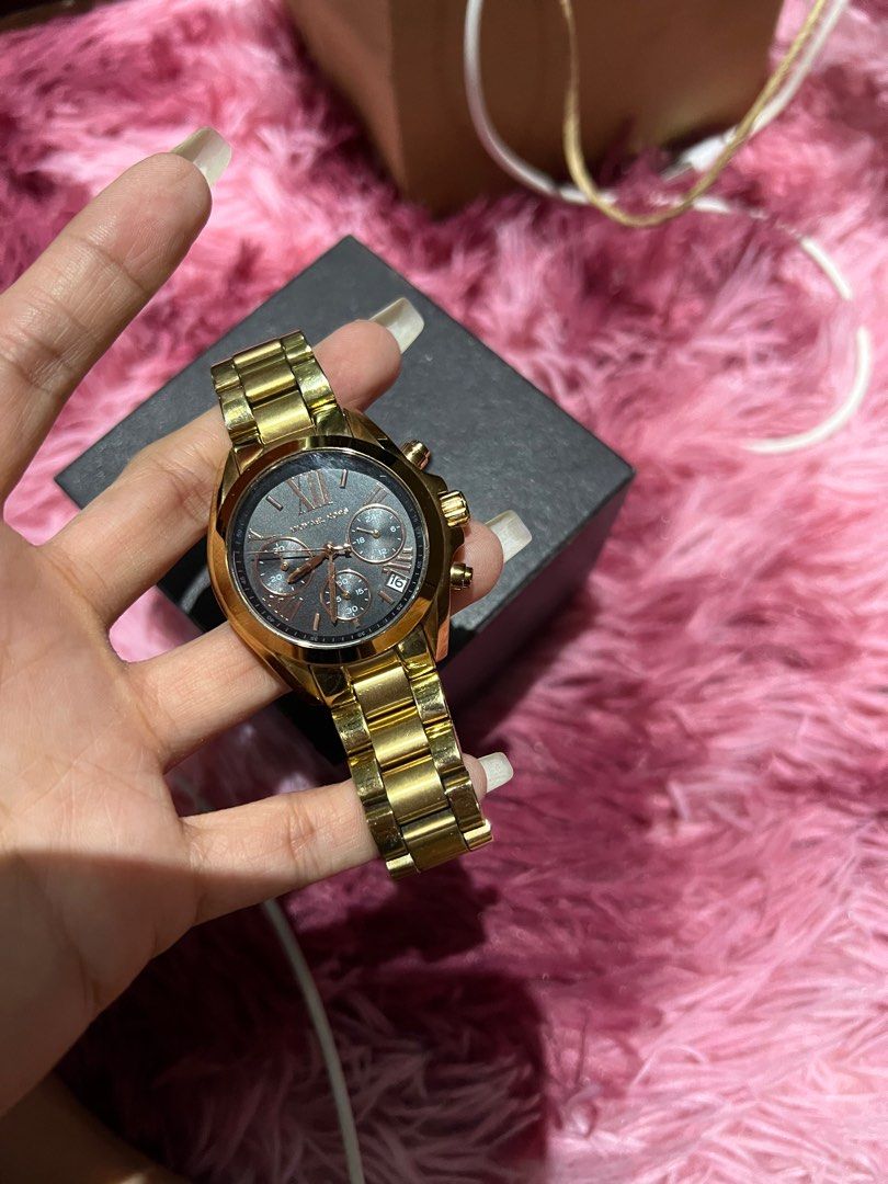 Original Michael kors Gold Watch, Women's Fashion, Watches & Accessories,  Watches on Carousell