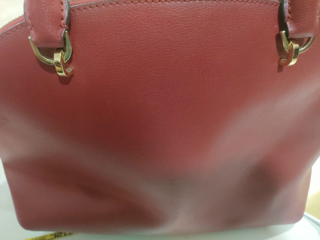 Maroon cheap mk purse