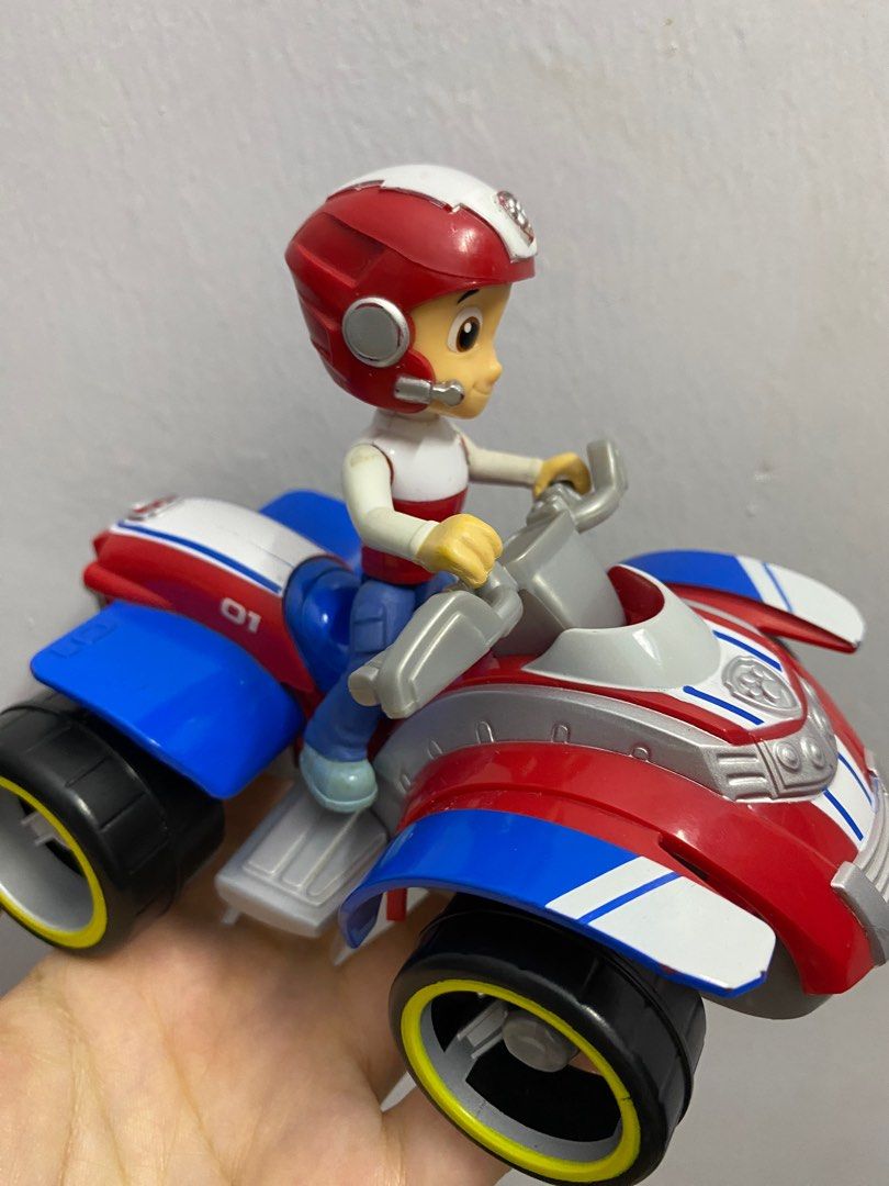 Original Paw Patrol Basic Vehicle Ryder Rescue ATV with Babies