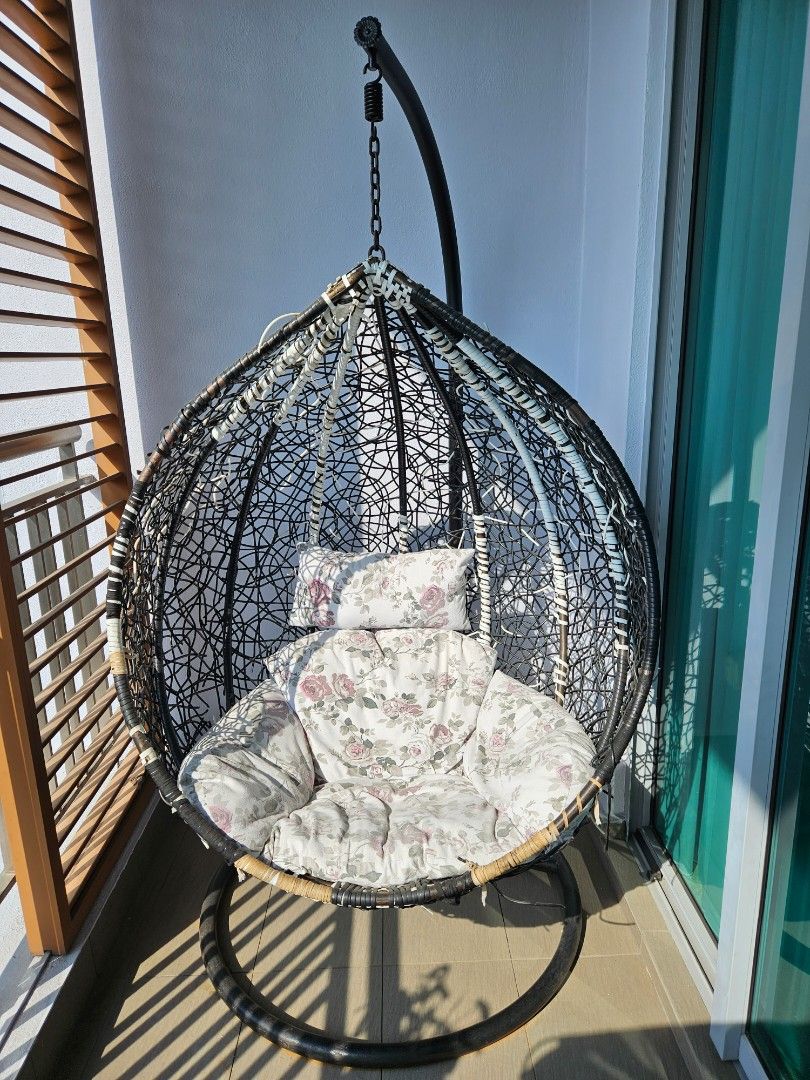 Outdoor Swing Chair High Quality, Furniture & Home Living, Outdoor