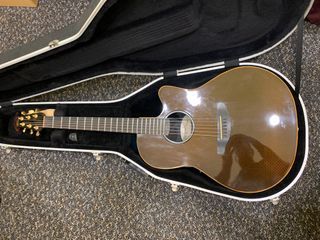 Ovation Adamas W591 carbon fibre acoustic electric guitar