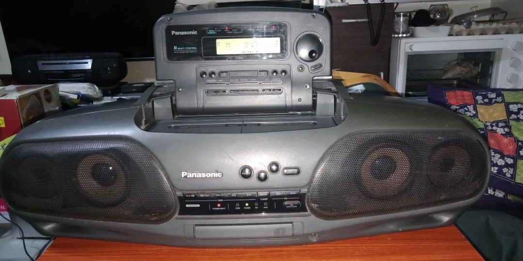 Chaîne Panasonic RX-DT707 Radio Cassette CD Lecteur - Vintage Fonctionnel