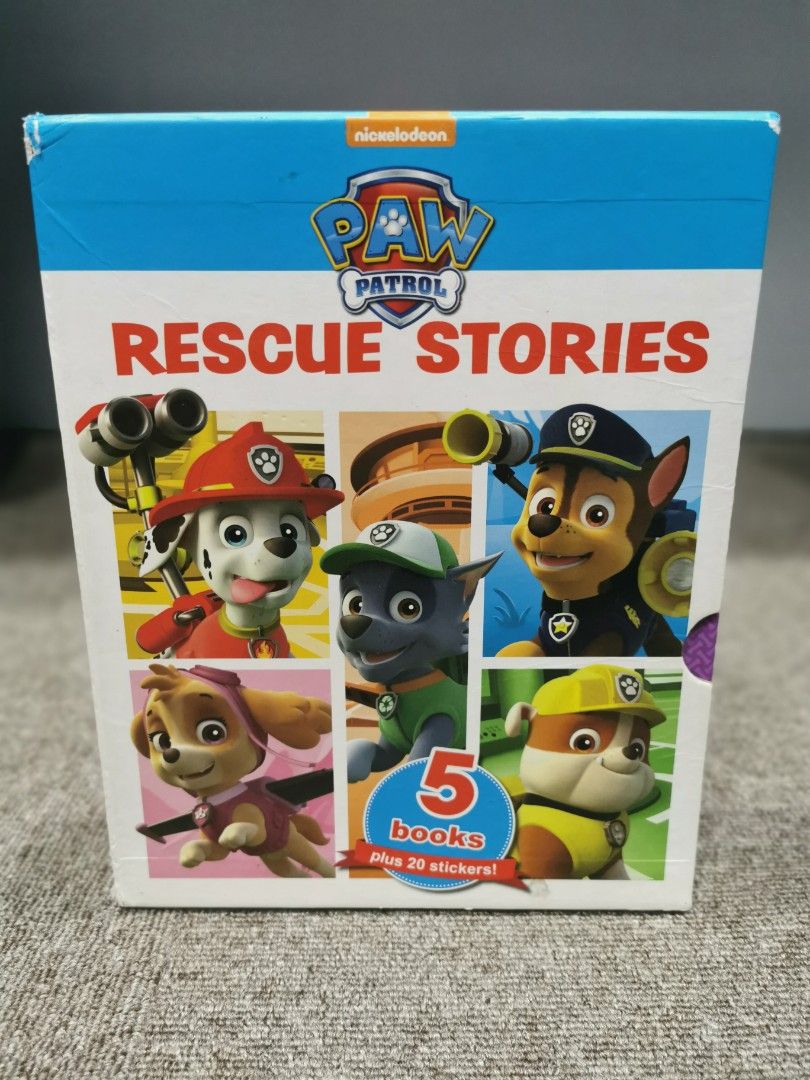 Paw patrol rescue stories, Hobbies & Toys, Books & Magazines, Children ...