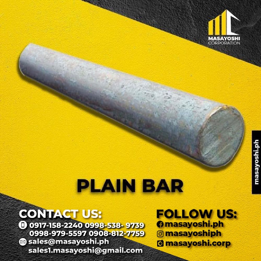 Plain Bar | Reinforcing Bar | Round Bar | Plain RSB | RSB (Category: Construction & Building Materials) located in Caloocan City. Submitted by Jomar_Gianan (Listing ID 1222476899, Image 1). Description: 𝗞𝗶𝗻𝗱𝗹𝘆 𝗖𝗮𝗹𝗹/𝗖𝗼𝗻𝘁𝗮𝗰𝘁 𝗼𝘂𝗿 𝗦𝗮𝗹𝗲𝘀 𝗗𝗲𝗽𝗮𝗿𝘁𝗺𝗲𝗻𝘁 𝗳𝗼𝗿 𝘁𝗵𝗲 𝗮𝘃𝗮𝗶𝗹𝗮𝗯𝗶𝗹𝗶𝘁𝘆 𝗮𝗻𝗱 𝗺𝗼𝗾 𝗼𝗳 𝘁𝗵𝗲 𝗽𝗿𝗼𝗱𝘂𝗰𝘁. 𝗢𝘂𝗿 𝗪𝗮𝗿𝗲𝗵𝗼𝘂𝘀𝗲 𝗶𝘀 𝗹𝗼𝗰𝗮𝘁𝗲𝗱 𝗶𝗻 𝗠𝗮𝗻𝗶𝗹𝗮. SIZES: 8MM X 6M (0.5k) 4.
