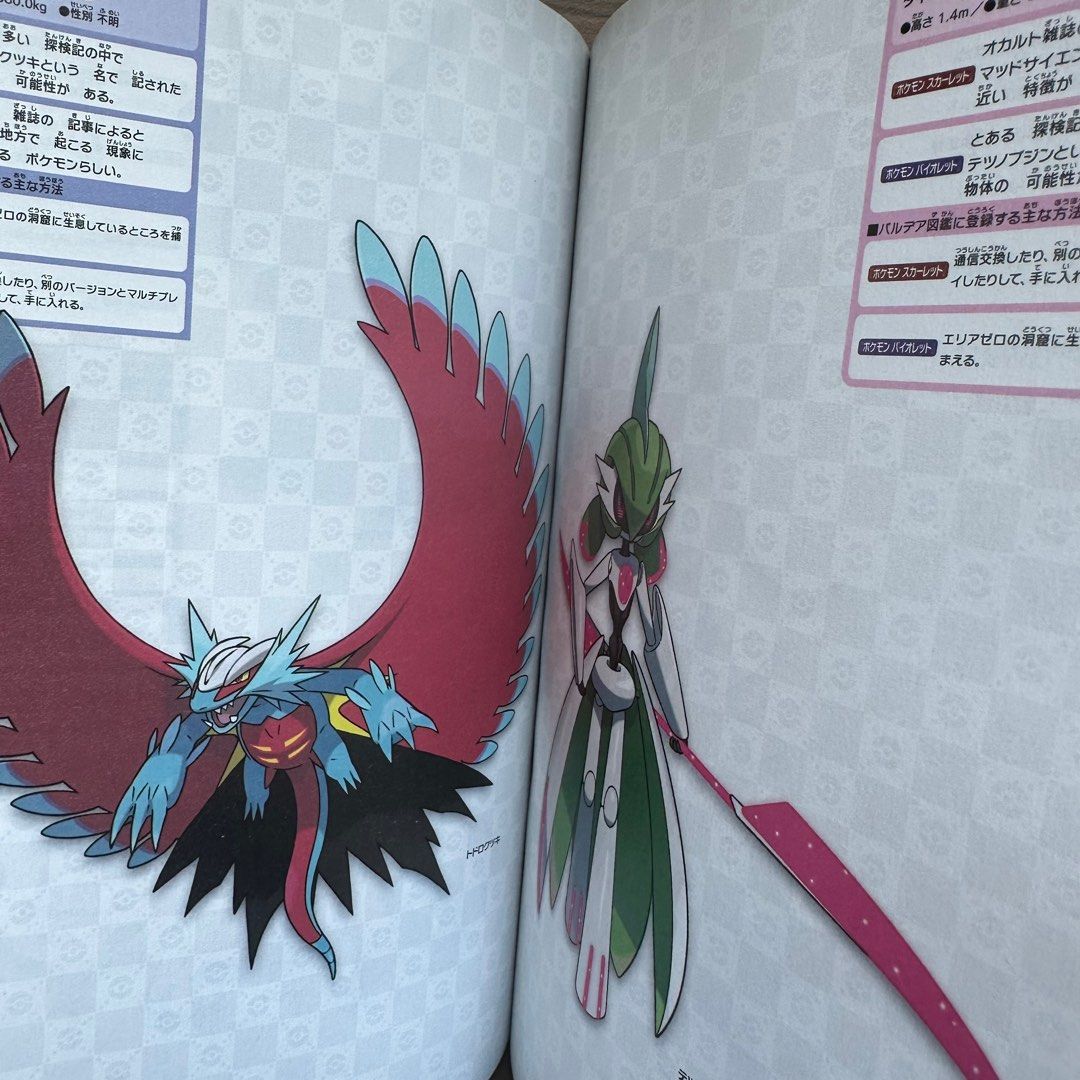Pokémon Pocket Monsters Scarlett/Violet Official Guidebook: Paldea Pokedex  Guide