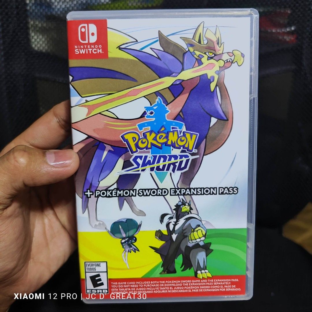 Pokemon Sword+ Expansion Pass USA region, Video Gaming, Video Games ...