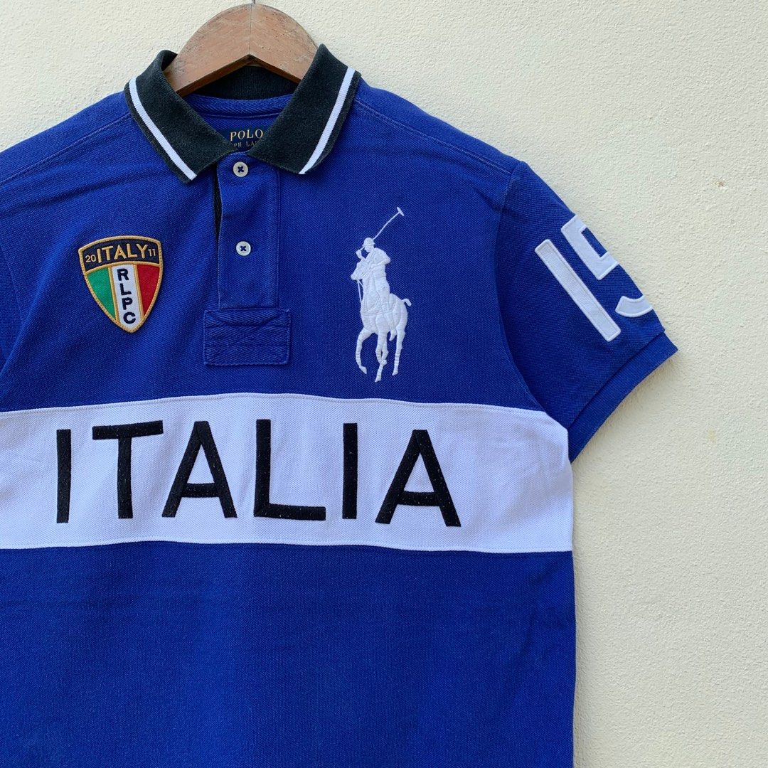 POLO RALPH LAUREN ITALY COLLAR, Men's Fashion, Tops & Sets, Tshirts & Polo  Shirts on Carousell