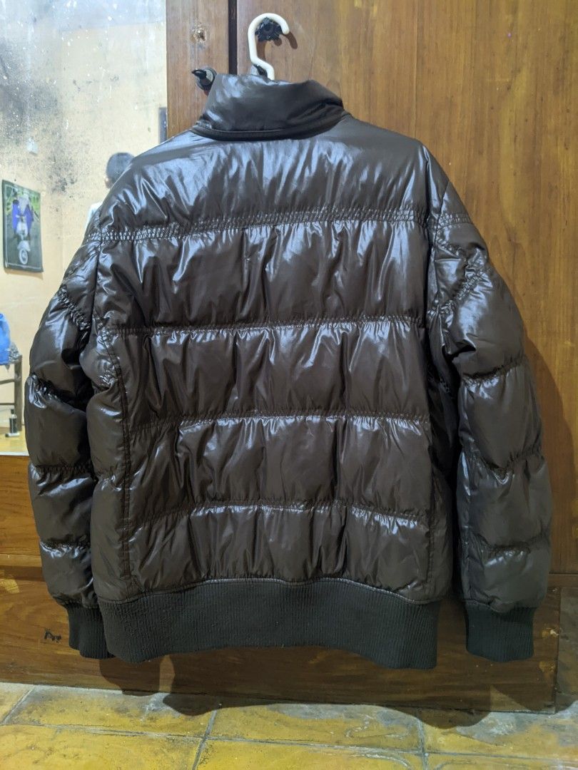00s oldUNIQLO premium down jacket y2k 光沢 00s old Uniqlo premium
