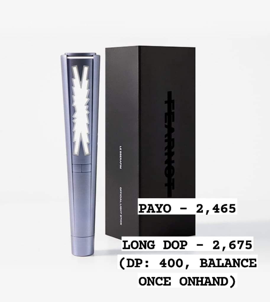 [PRE-ORDER] OFFICIAL LE SSERAFIM LIGHTSTICK, Hobbies & Toys ...