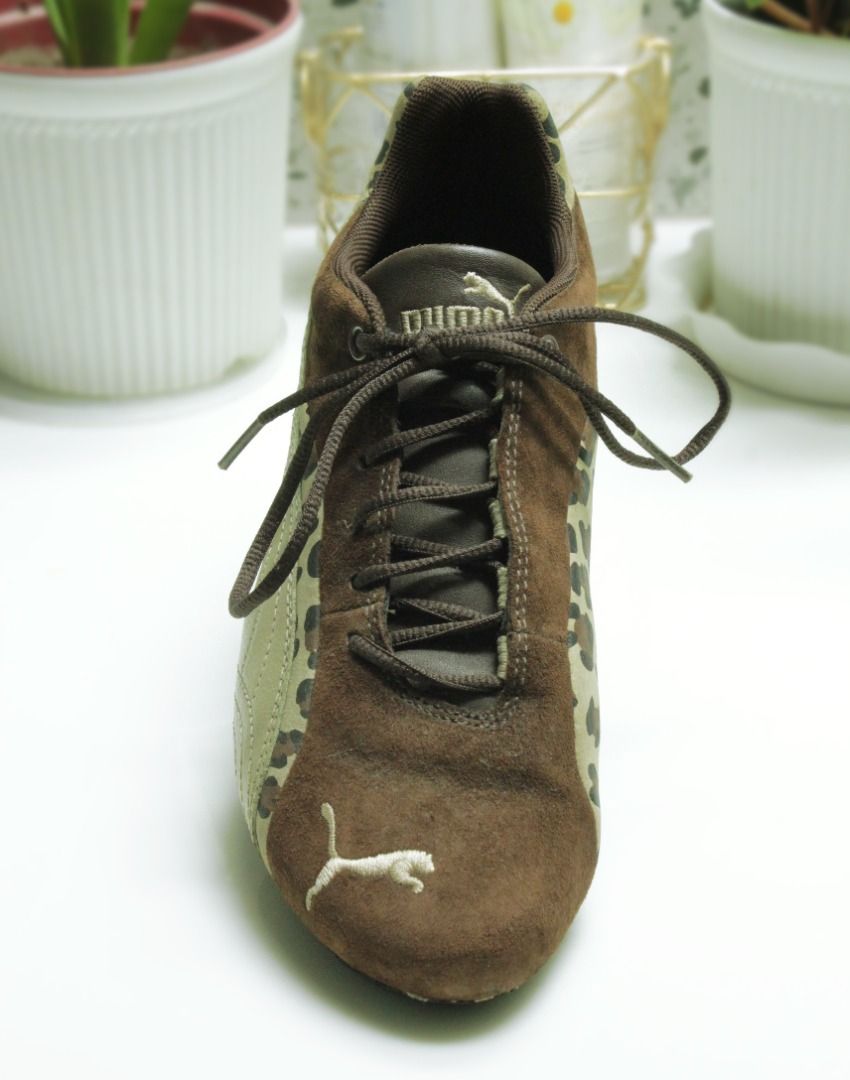 Puma Speedcat Brown Suede Comfort Driving Motorsport Retro Trainers