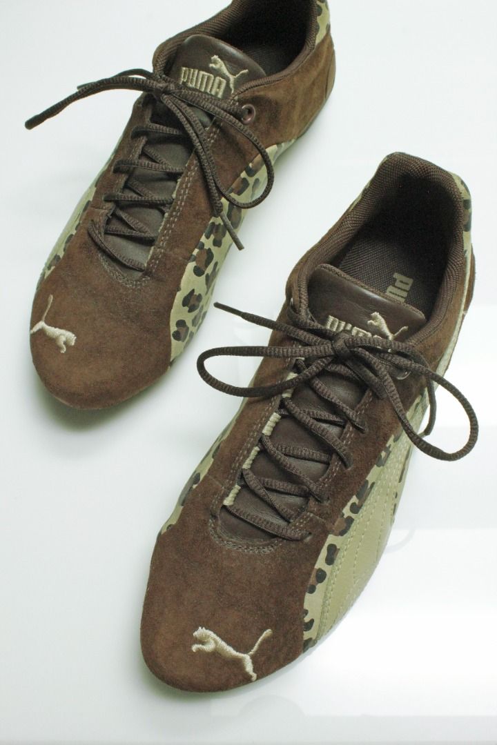 Puma speed cat brown suede sales
