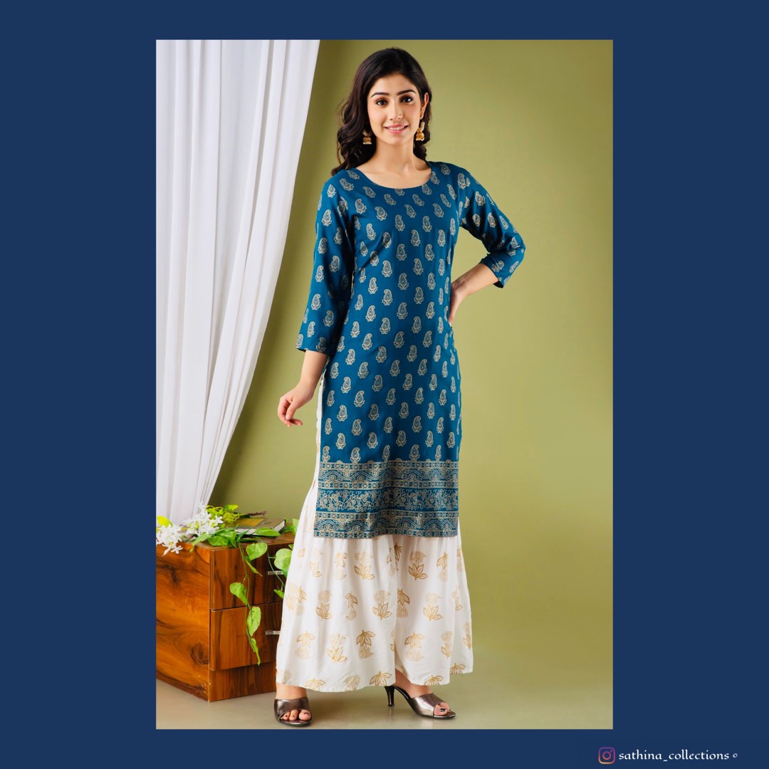 Punjabi suit Kurtis set Women s Fashion Dresses Sets