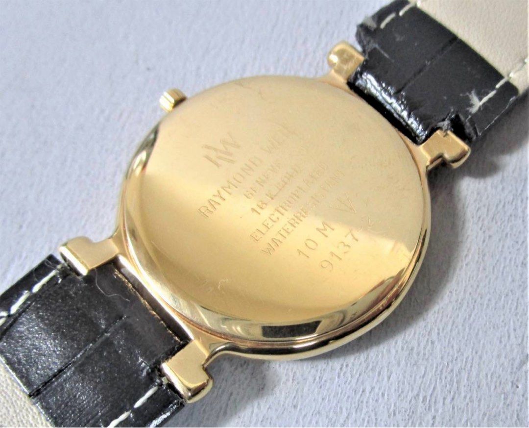時計販売RAYMOND WEIL 腕時計 18K GOLD 10 MICRON