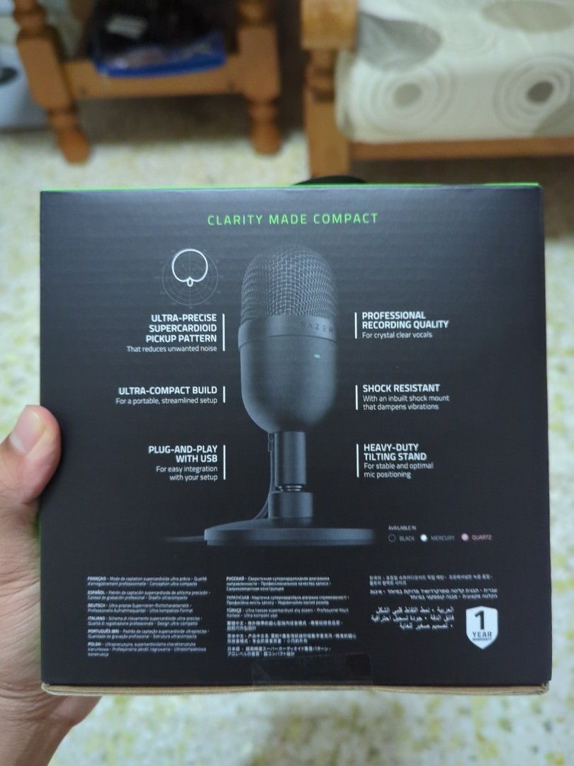 Razer siren mini, Audio, Microphones on Carousell