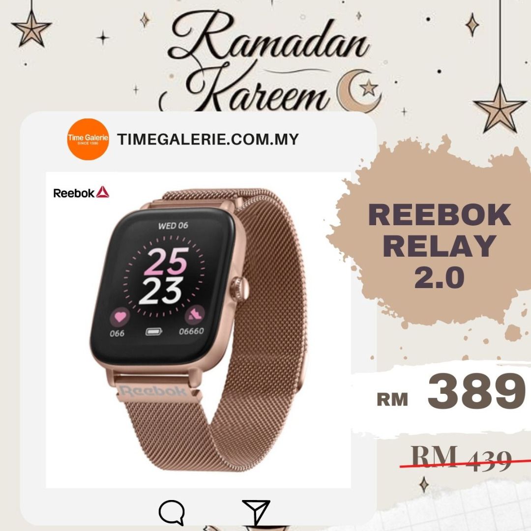 Reebok fitness online watch