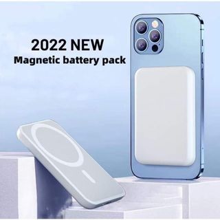 🌟Reseller：530
10000Mah Power Bank Mag Safe Wireless magnetic Charger for iPhone14 14ProMax 13Pro 13mini 12mini 11 12 promax
🌟One color:White