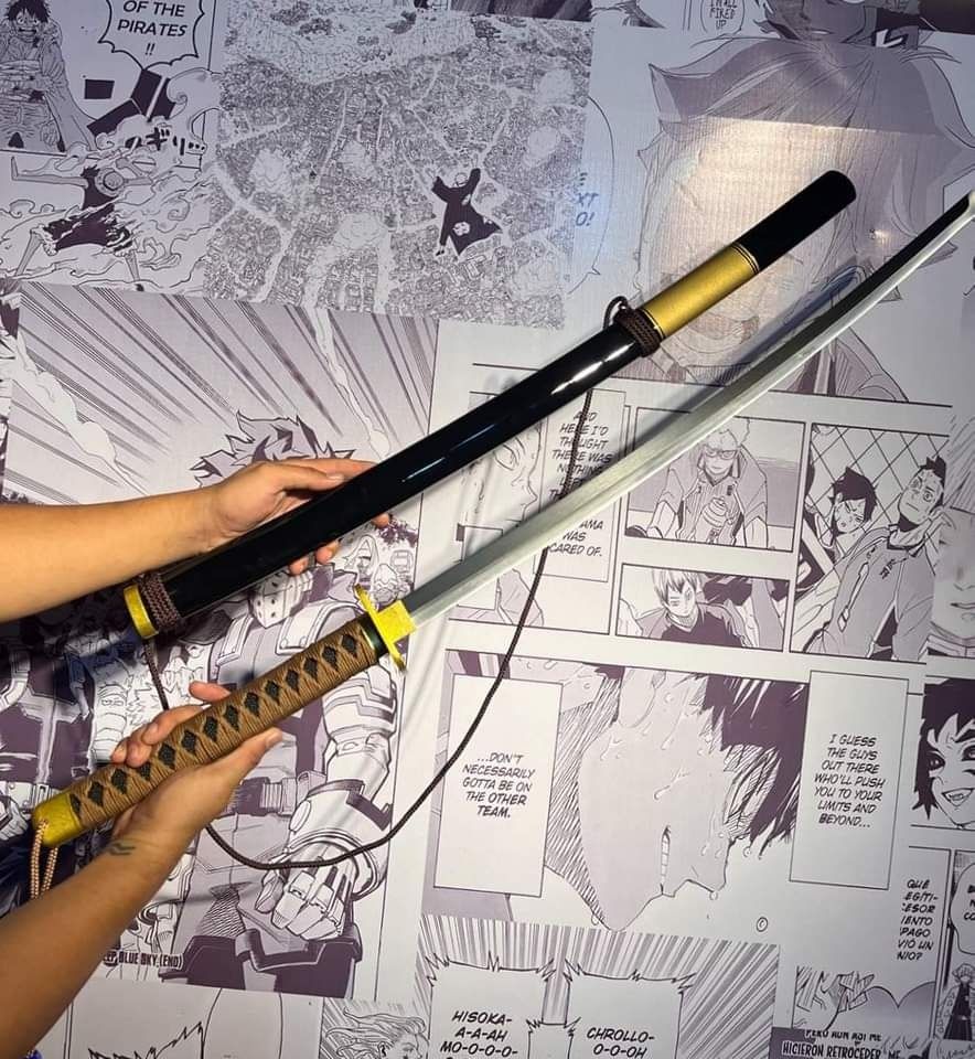 Rimuru Tempest Sword, 1045 Carbon Steel Cosplay and Display Sword
