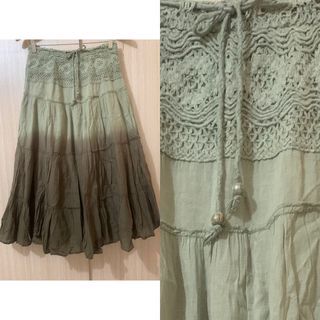 Rok Umpak Gradasi Hijau