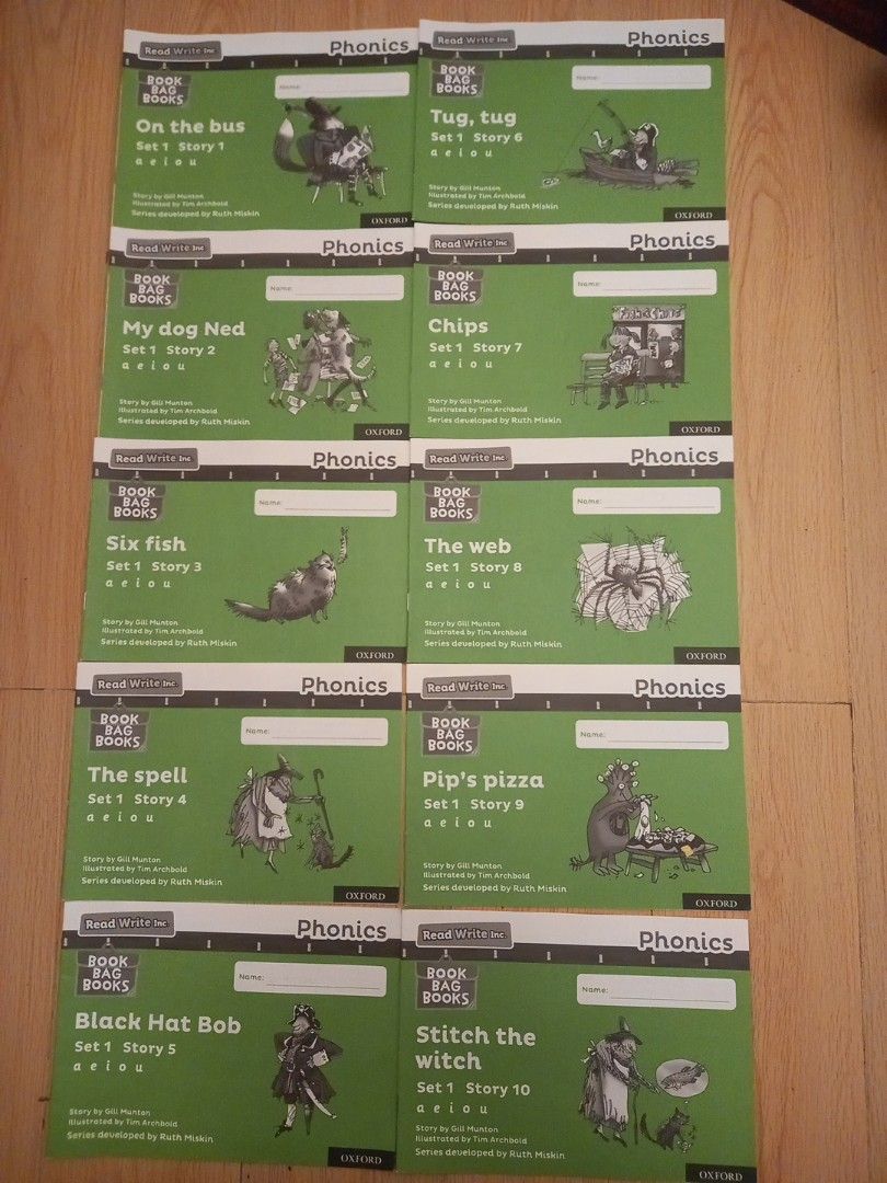 RWI read write inc. green level, 興趣及遊戲, 書本 & 文具, 教科書 Carousell