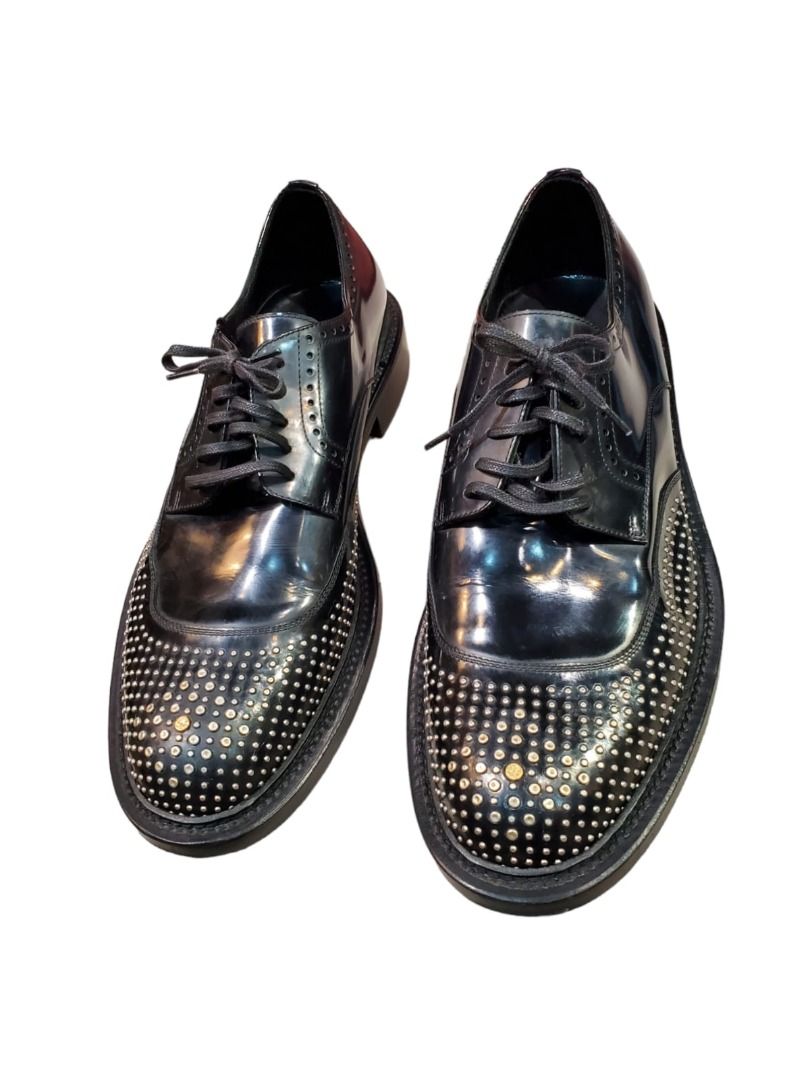 Saint laurent studded best sale shoes