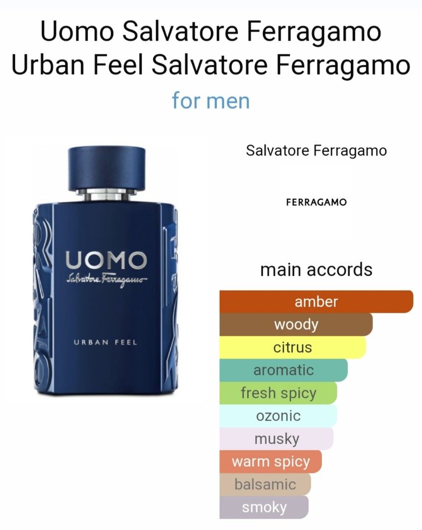 Salvatore Ferragamo UOMO Urban Feel 100ml Beauty Personal