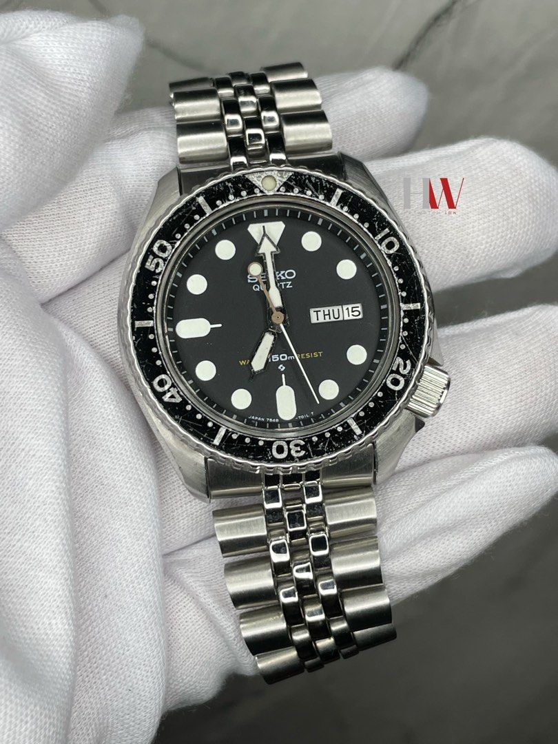 Seiko skx quartz 7548 desert storm vintage rare