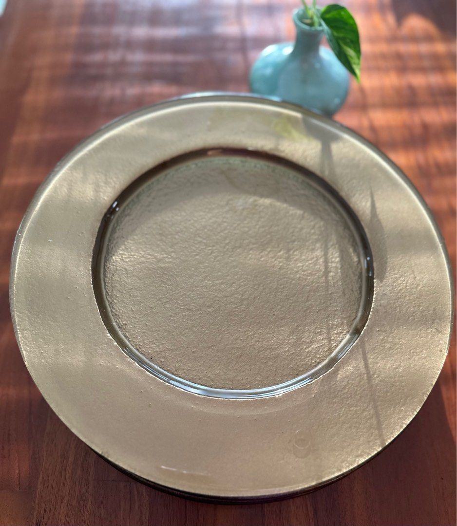 Service plates/Under plates , Furniture & Home Living, Kitchenware