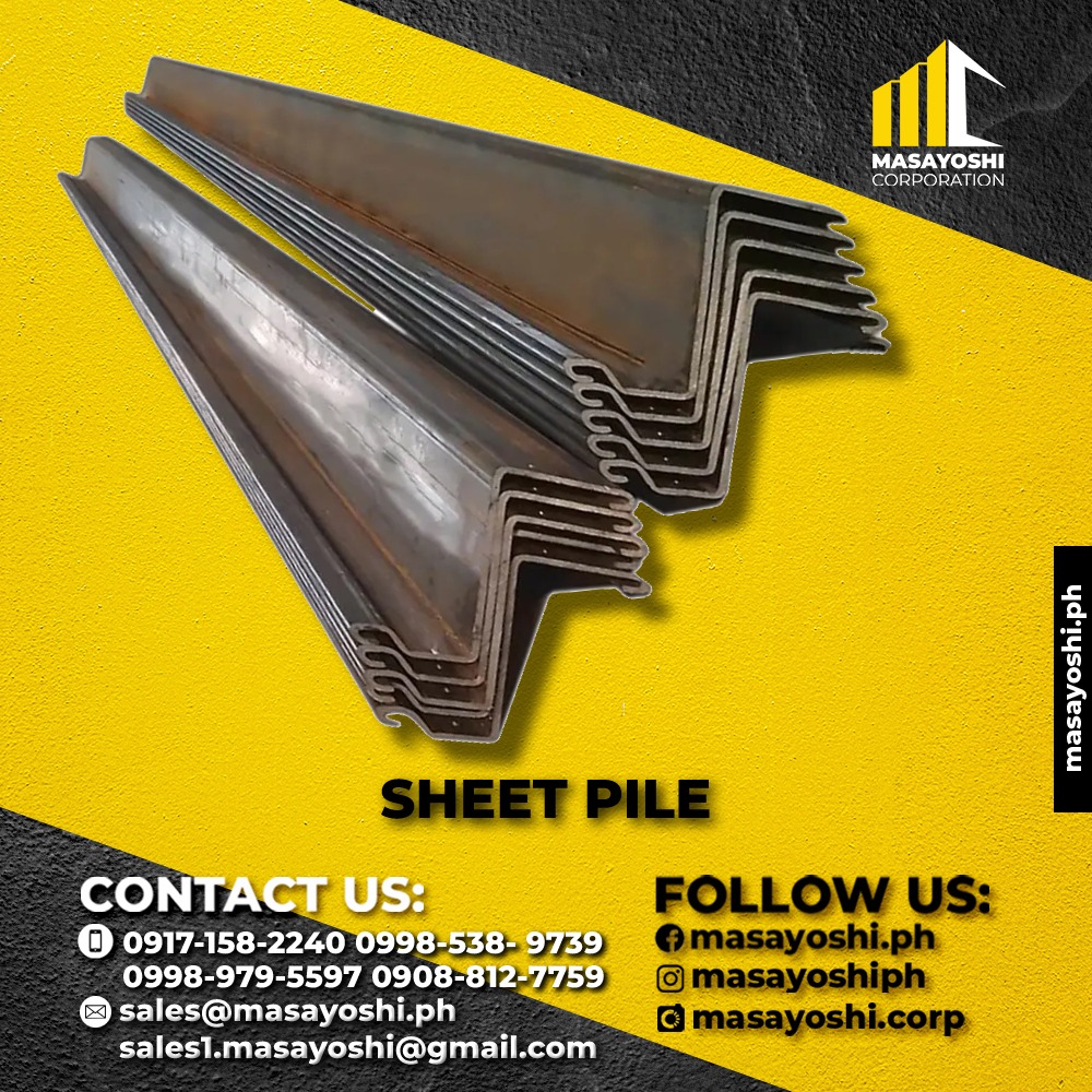 Sheet PIle Type 2 Steel Sheet Pile Retaining Wall, Commercial