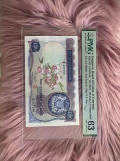 Singapore $100 Orchid Notes / UNC Notes