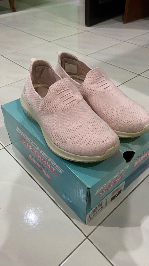 Skechers Stretch Knit W Women s Fashion Footwear Sneakers on
