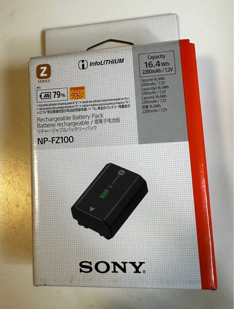 sony np-fz100 電池, 攝影器材, 攝影配件, 電池及充電器- Carousell