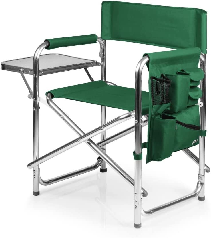 Sports Chair with Side Table Beach Chair Camp Chair for Adults
